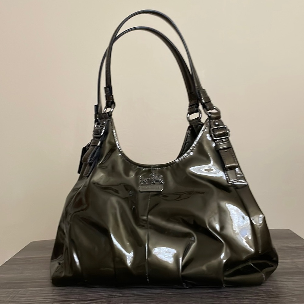 Coach Madison Patent Leather Bag